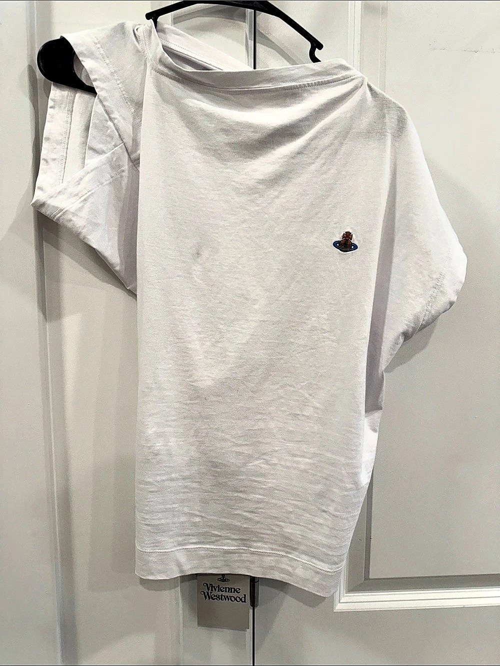 Vivienne Westwood Classic Multicolor Orb T-Shirt White. NWT